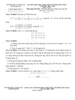 Đề thi HSG Toán 9 tỉnh