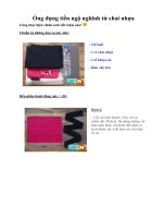 Ống đựng tiền ngộ nghĩnh từ chai nhựa pdf