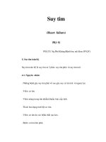 Suy tim (Heart failure) (Kỳ 4) pot