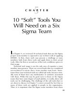 SIX SIGMA FOR EVERYONE PART 5 doc