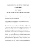 LUYỆN ĐỌC TIẾNG ANH QUA TÁC PHẨM VĂN HỌC-JOURNEY TO THE CENTER OF THE EARTH -JULES VERNE- CHAPTER 11 pps