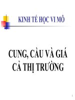 Kinh tế vi mô Chương 2 pptx