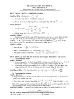ĐỀ TOÁN ĐẲNG CẤP ĐH-CĐ SỐ 38