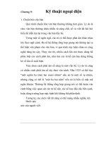 thiết kế hệ thống trả lời tự động, chương 9 pps