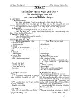 TUẦN 27 - BUỔI 1 (LỚP 4)