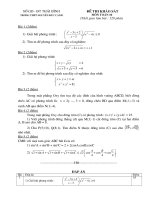 De-DA thi khao sat chon HSG lớp 10