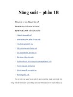 Năng suất – phần 1B doc