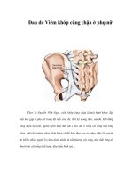Đau do Viêm khớp cùng chậu ở phụ nữ pdf