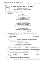 KTĐK GKII(T+TV)-QUANG TIÊU