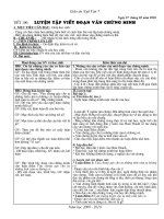 Giáo án văn 7 từ tuần 27 - Soạn chi tiết