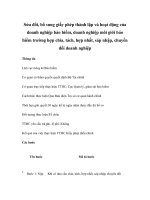 Sửa đổi, bổ sung giấy phép thành lập và hoạt động của doanh nghiệp bảo hiểm, doanh nghiệp môi giới bảo hiểm trường hợp chia, tách, hợp nhất, sáp nhập, chuyển đổi doanh nghiệp pdf