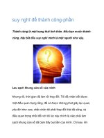 suy nghĩ để thành công pot