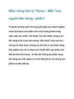 Nắm vững tâm lý 