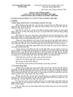 Báo cáo công tác nư công THCS Hải