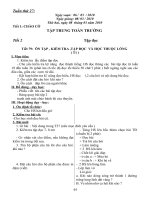 Giáo án tuần 27(Đúng thứ tự)