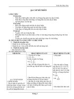 Chương III Bài 4. Cấp số nhân + Luyện tập