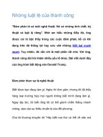 Những luật lệ của thành công ppsx