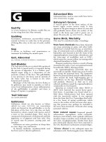 Black''''s veterinary dictionary 21st edition - G docx