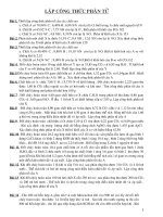 BÀI TẬP VỀ HIROCACBON.VIP