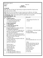 GIÁO ÁN LỚP 1-TUẦN 25- CKTKN