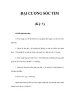 ĐẠI CƯƠNG SỐC TIM (Kỳ 2) ppt