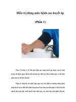 Điều trị đúng mức bệnh cao huyết áp (Phần 1) pot