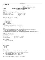 Giáo án lớp 5 tuần 25 ( CKTKN )