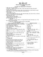 giáo an tuần 28 NQ ninh bình (khanh)