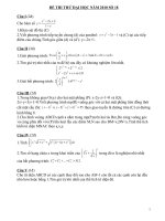 ĐỀ TOÁN ĐẲNG CẤP ĐH-CĐ SỐ 18