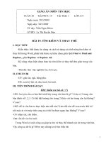 GIAO AN BAI 19. TIM KIEM VA THAY THE (3 COT)