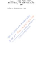 ứng dụng của điện tử công suất, chương 5 doc