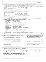 45-MINUTE TEST 09-10 GRADE 6