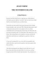 LUYỆN ĐỌC TIẾNG ANH QUA TÁC PHẨM VĂN HỌC-JULES VERNE- THE MYSTERIOUS ISLAND- CHAPTER 21 pptx