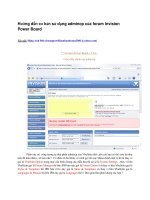 Tạo Forum PHP - Bài 8 docx