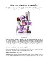 Cùng tổng vệ sinh Cọ Trang Điểm! potx