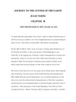 LUYỆN ĐỌC TIẾNG ANH QUA TÁC PHẨM VĂN HỌC-JOURNEY TO THE CENTER OF THE EARTH -JULES VERNE- CHAPTER 38 doc