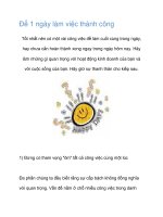 Để 1 ngày làm việc thành công ppt