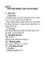 Địa lý lớp 7 bài 25 pps