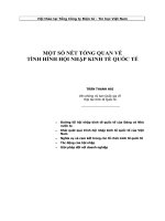 hội thảo - hội nhập kinh tế quốc tế của việt nam