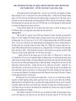 TRUYỀN BÁ CHỦ NGHĨA MÁC – LÊNIN VÀO VIỆT NAM pptx