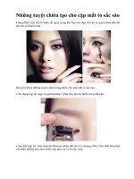 Những tuyệt chiêu tạo cho cặp mắt to sắc sảo pdf