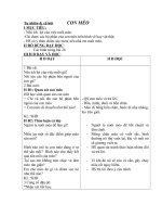 TNXH 1- Tuần 27( chuản kiến thức )