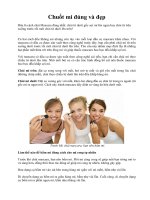 Chuốt mi đúng và đẹp doc