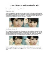 Trang điểm nhẹ nhàng mà cuốn hút pps