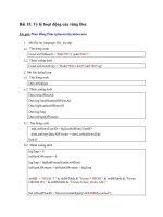 Tạo Forum ASP - Bài 15 doc