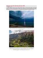 NHỮNG BỨC ẢNH THIÊN NHIÊN ĐẸP NHẤT NĂM 2009