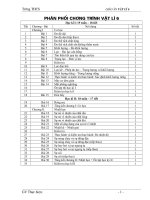 Giáo án Vật lý 6 cả năm