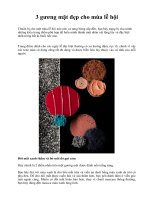 3 gương mặt đẹp cho mùa lễ hội docx