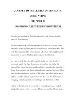 LUYỆN ĐỌC TIẾNG ANH QUA TÁC PHẨM VĂN HỌC-JOURNEY TO THE CENTER OF THE EARTH -JULES VERNE- CHAPTER 21 doc