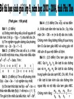 Đề thi học sinh giỏi Toán 9 03-04 ppt